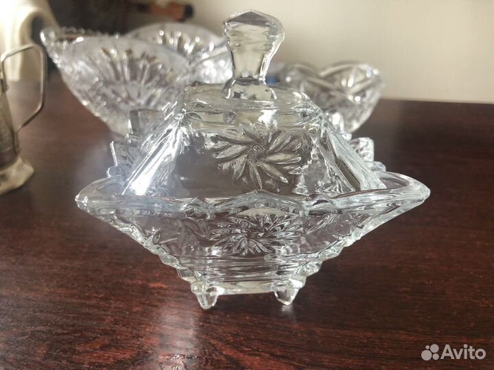 Ваза хрустальная СССР
