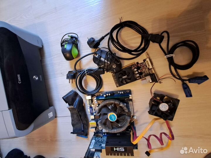 Комплектующие компьютера и прочее