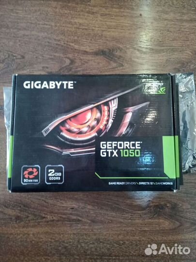 Видеокарта gigabyte GeForce GTX 1050 2G