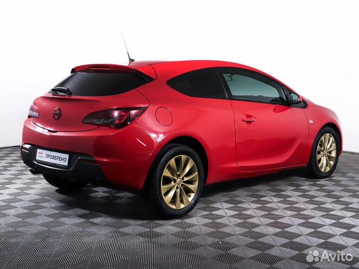 Opel Astra GTC 1.4 AT, 2012, 169 583 км