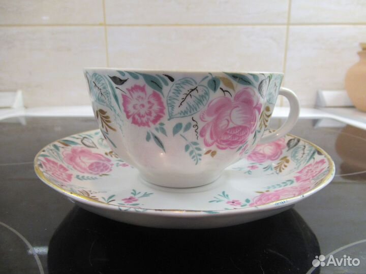 Чашки и чайные пары СССР и РФ пополняемые