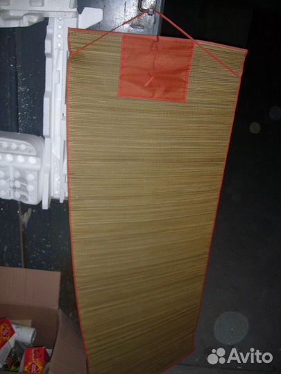 Коврик пляжный, постилка плетёная, новая