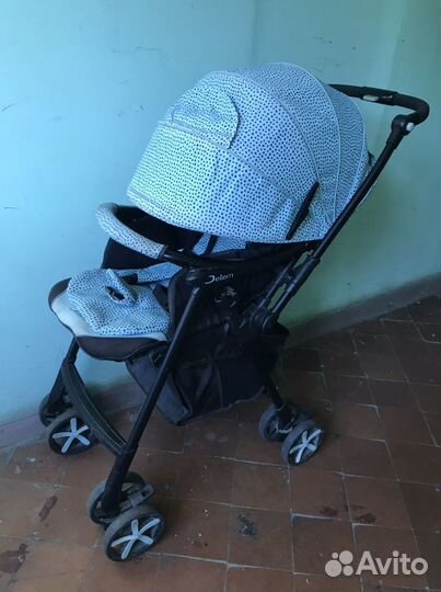 Коляска детская прогулочная Jetem Graphite синий