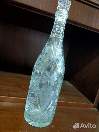 Ваза конфетница хрусталь