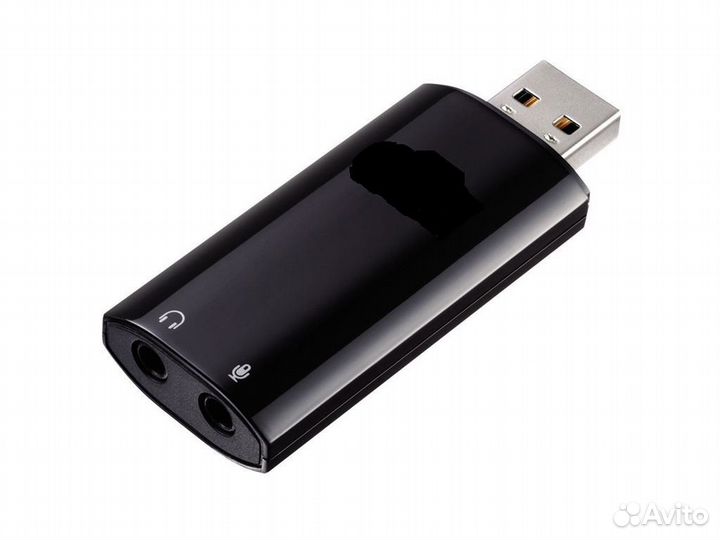 Внешняя звуковая карта USB для компьютера ноутбука