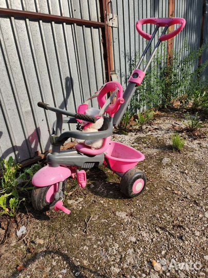 Велосипед для малышей с ручкой