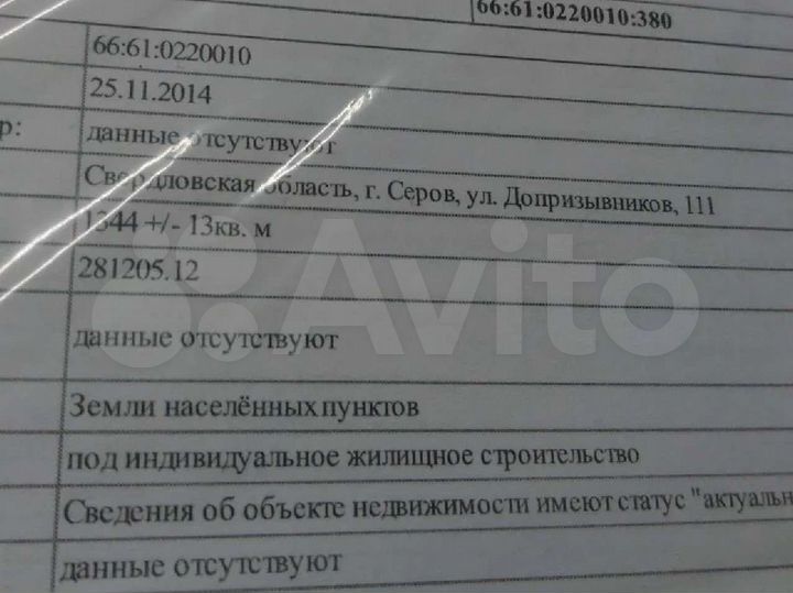 Участок 1000 га (ИЖС)