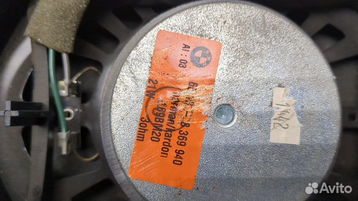 Сабвуфер BMW 3 E46, 2002