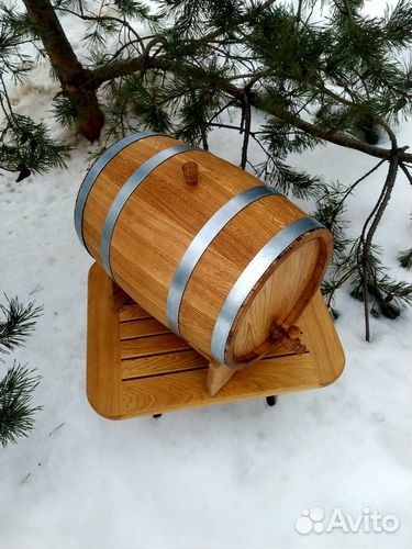Бочка дубовая