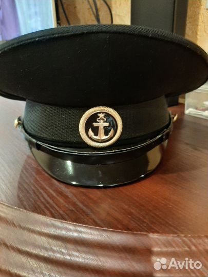 Фуражка вмф черная