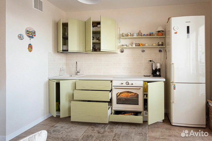 Кухня прямая. Цена за всю кухню CN:018939