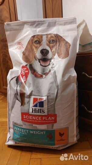 Корм hills 12кг для собак, диетический, курица