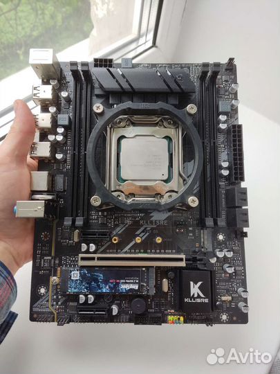 Комплект мать проц озу