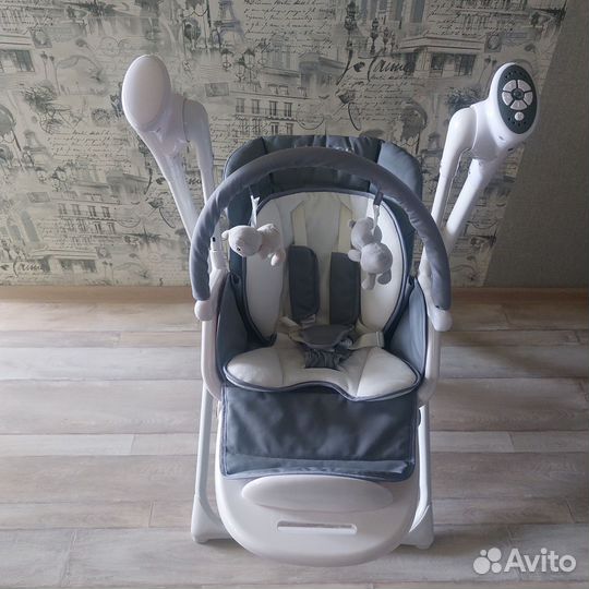 Детские стул для кормления с электрокачелей