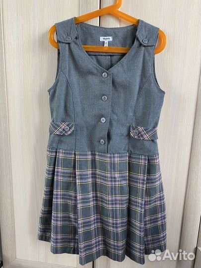 Сарафан школьный с кардиганом и блузки