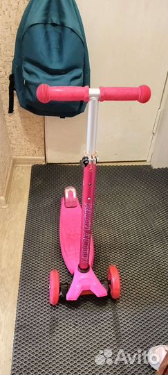 Самокат детский трехколесный