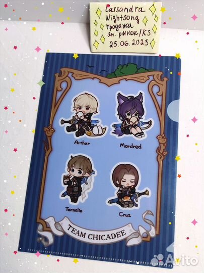 Аниме файлы Granblue Fantasy формат А5