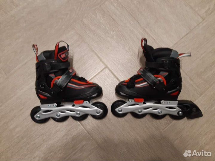 Ролики детские раздвижные Reaction Rainbow 26-31