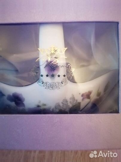 Конфетница фарфоровая