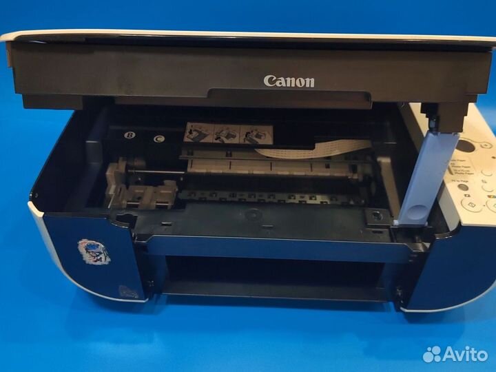 Принтер цветной мфу Canon MP210 заправлен