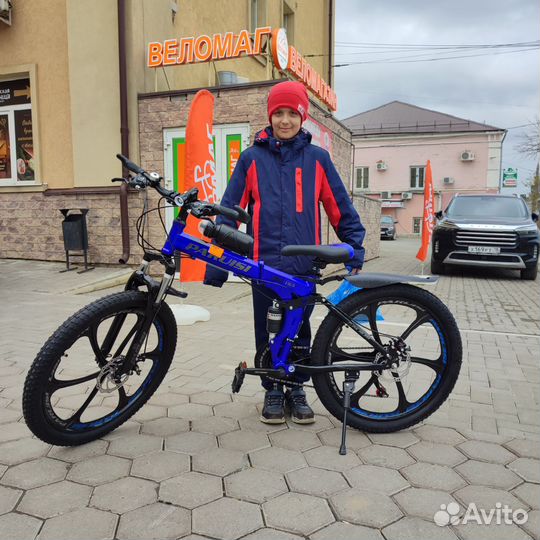 Велосипед новый на литых дисках