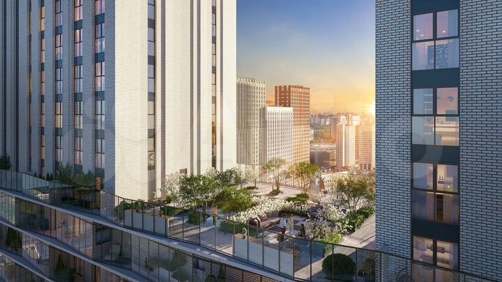 2-к. квартира, 54,3 м², 20/39 эт.