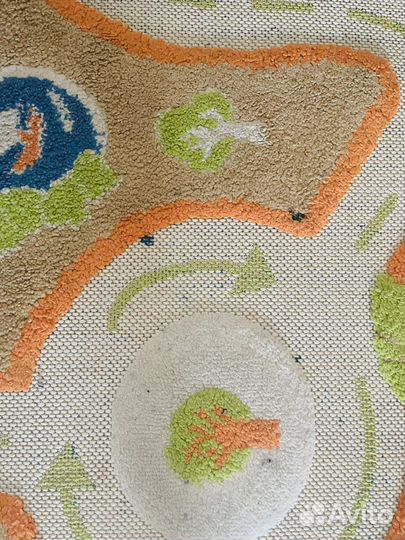 Ковер детский с дорогами