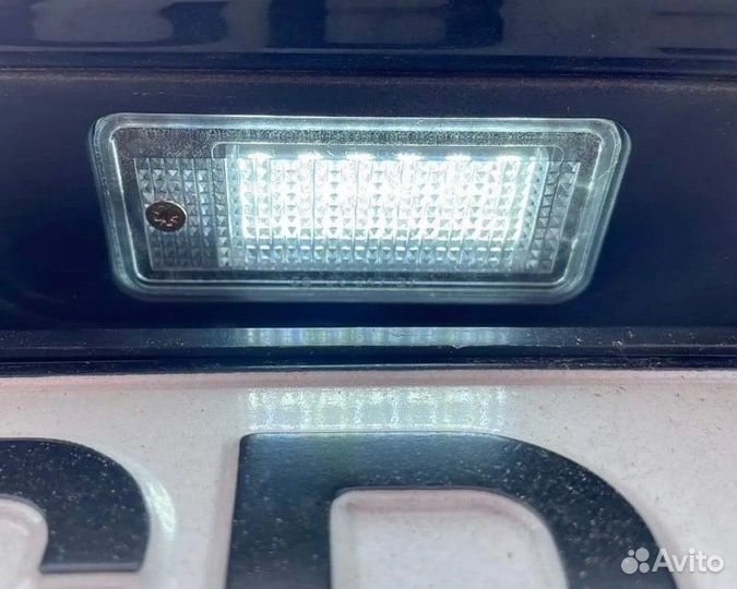 Подсветка номера Audi
