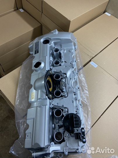Алюминиевая клапанная крышка bmw n52