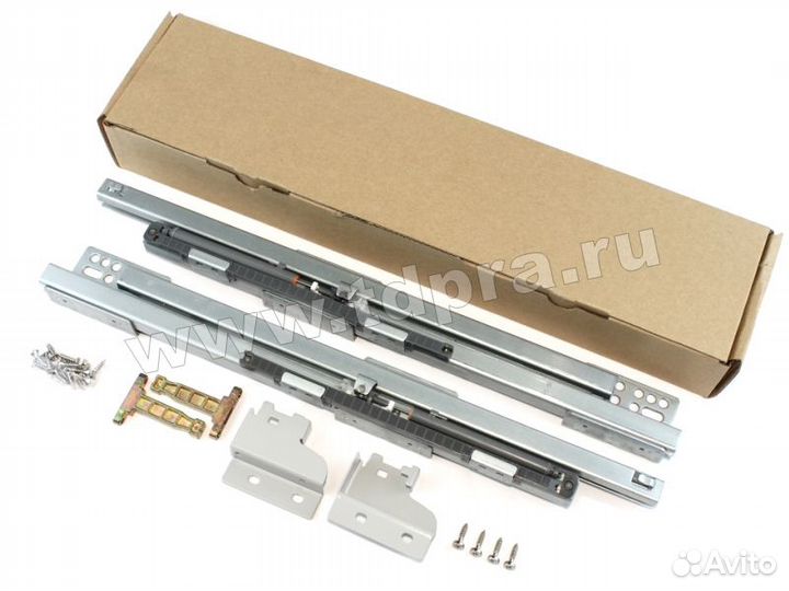 Комплект ящика Dragon Box 500 мм без рейлинга, сер