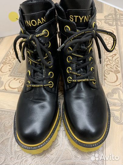 Ботинки демисезонные для девочки 34 размер