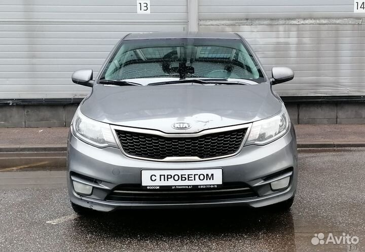 Kia Rio 1.6 AT, 2015, 224 348 км