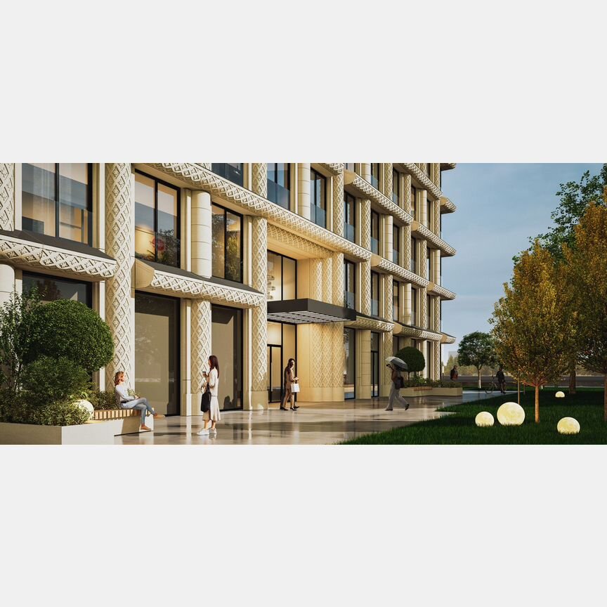 3-к. апартаменты, 134,5 м², 2/8 эт.
