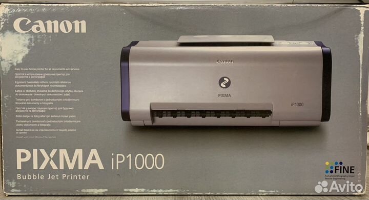 Цветной принтер Canon Pixma iP1000