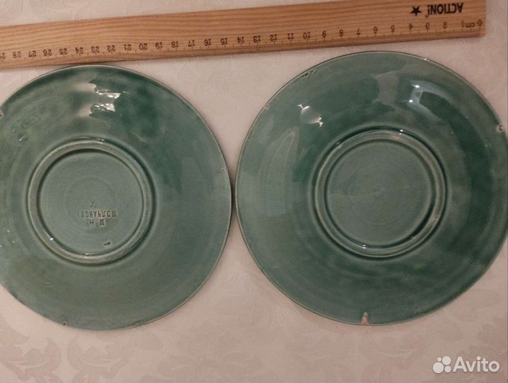 Тарелки антикварные старинные 19 век