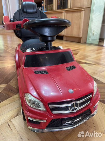 Машинка каталка толокар mercedes