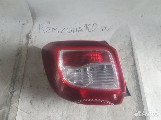 Фонарь задний задний левый Renault Sandero 2 2014