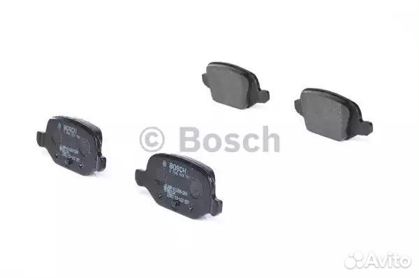 Колодки тормозные дисковые 0986424756