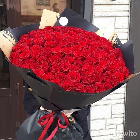 Букеты из 101 розы