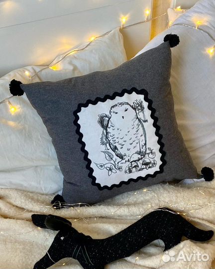 Декоративные Текстильные подушки ручной работы