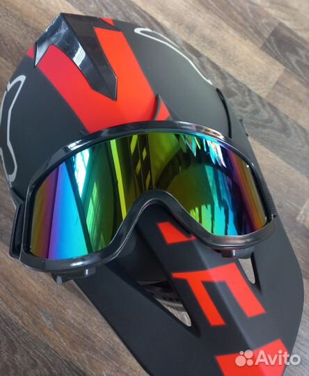 Кроссовый шлем fox