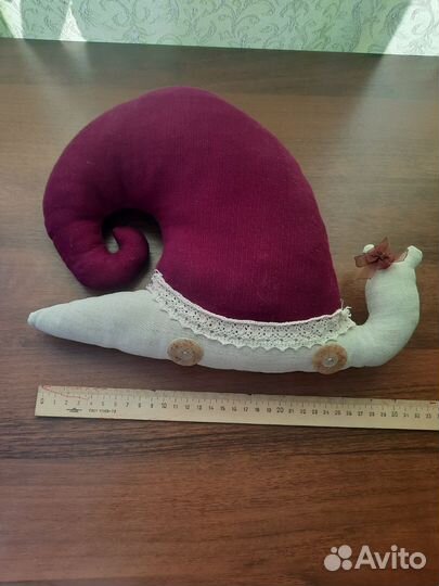 Улитка авторская игрушка