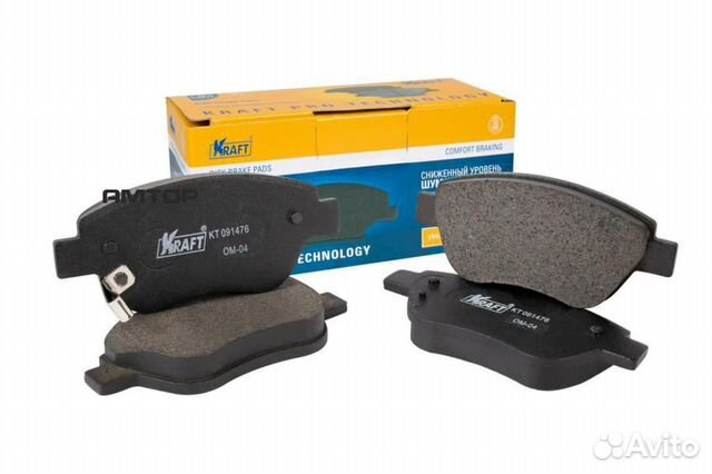 Kraft KT 091476 Колодки тормозные дисковые передни