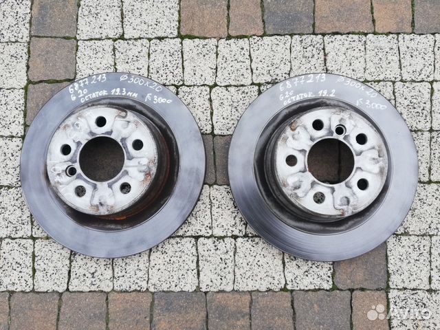 Диски тормозные задние BMW G20 G21