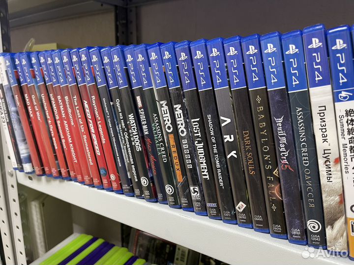 Диски продажа обмен и выкуп игры PS4 PS5