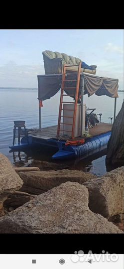 Пантонное плавательное средство