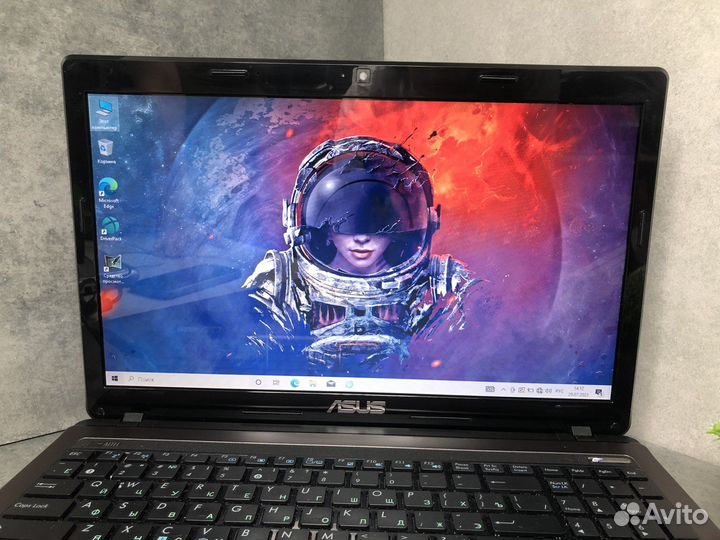 Ноутбук Asus k53s i7-2670QM CPU/RAM 8 gb/ GT 520MX