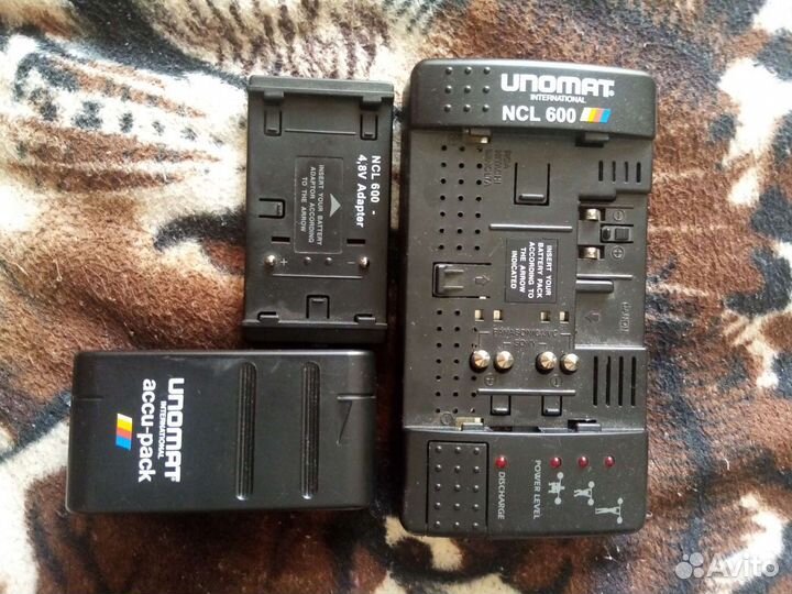 Unomat NCL 600 зарядное устройство и аккумулятор