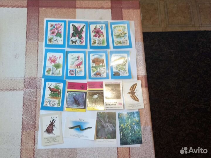 Карманные календарики СССР