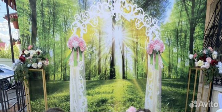 Баннер свадебный